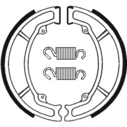 Mâchoires de frein TECNIUM Scooter/Street organique - BA189