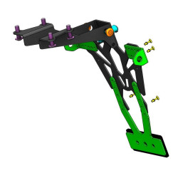 Support de plaque V PARTS noir Yamaha MT-09/MT-10 V PARTS 4 - AVSmoto Racing Parts 