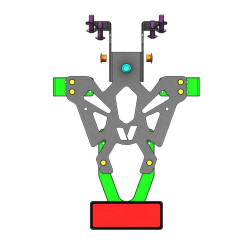 Support de plaque V PARTS noir Yamaha MT-09/MT-10 V PARTS 5 - AVSmoto Racing Parts 