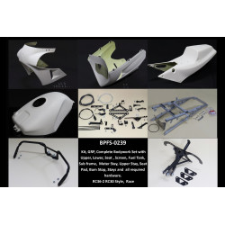 Kit carénage Set 2 Piste - Honda VFR 750 RC36-2 conversion RC30