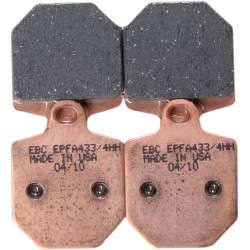 Plaquettes de frein EBC métal frittées EPFA Extreme Pro