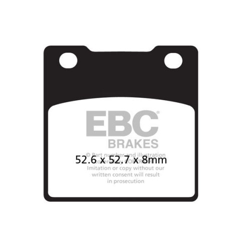 Plaquettes de frein EBC semi-fritté FA-V Series