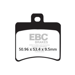 Plaquettes de frein EBC métal fritté SFA-HH Series