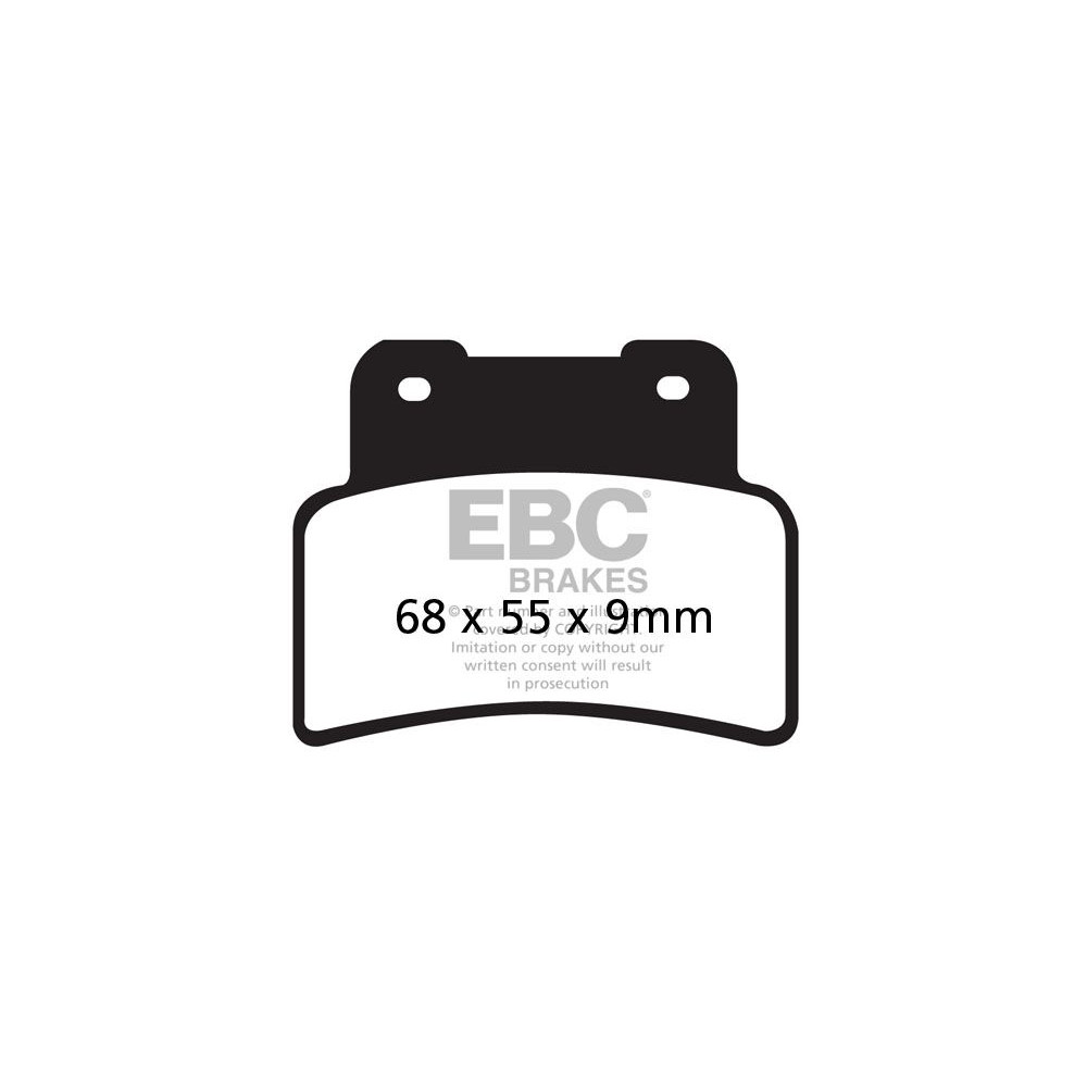 Plaquettes de frein EBC métal fritté SFA-HH Series