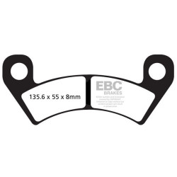 Plaquettes de frein EBC métal fritté Off-Road R Series