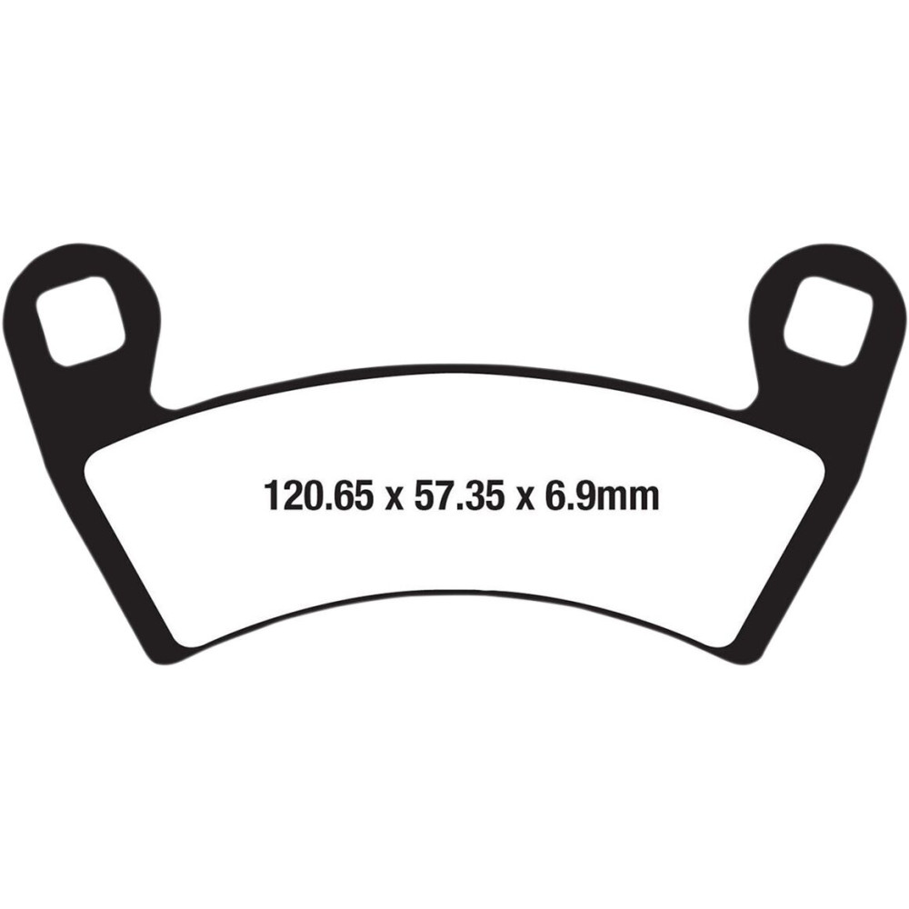 Plaquettes de frein EBC métal fritté Off-Road R Series