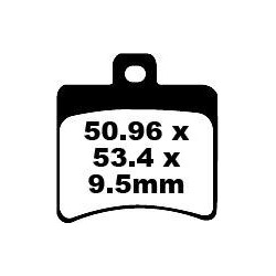 Plaquettes de frein EBC organique SFA series