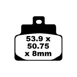 Plaquettes de frein EBC organique SFA series