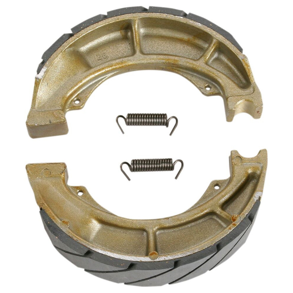 Machoire de frein organique rainuré EBC Brakes