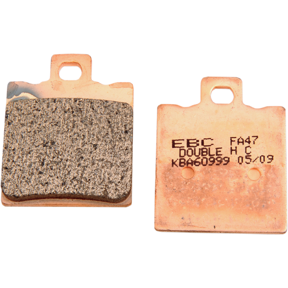 Plaquettes de frein arrière EBC en métal fritté Double-H FA047HH Plaquettes de frein arrière EBC en métal fritté Double-H FA047HH