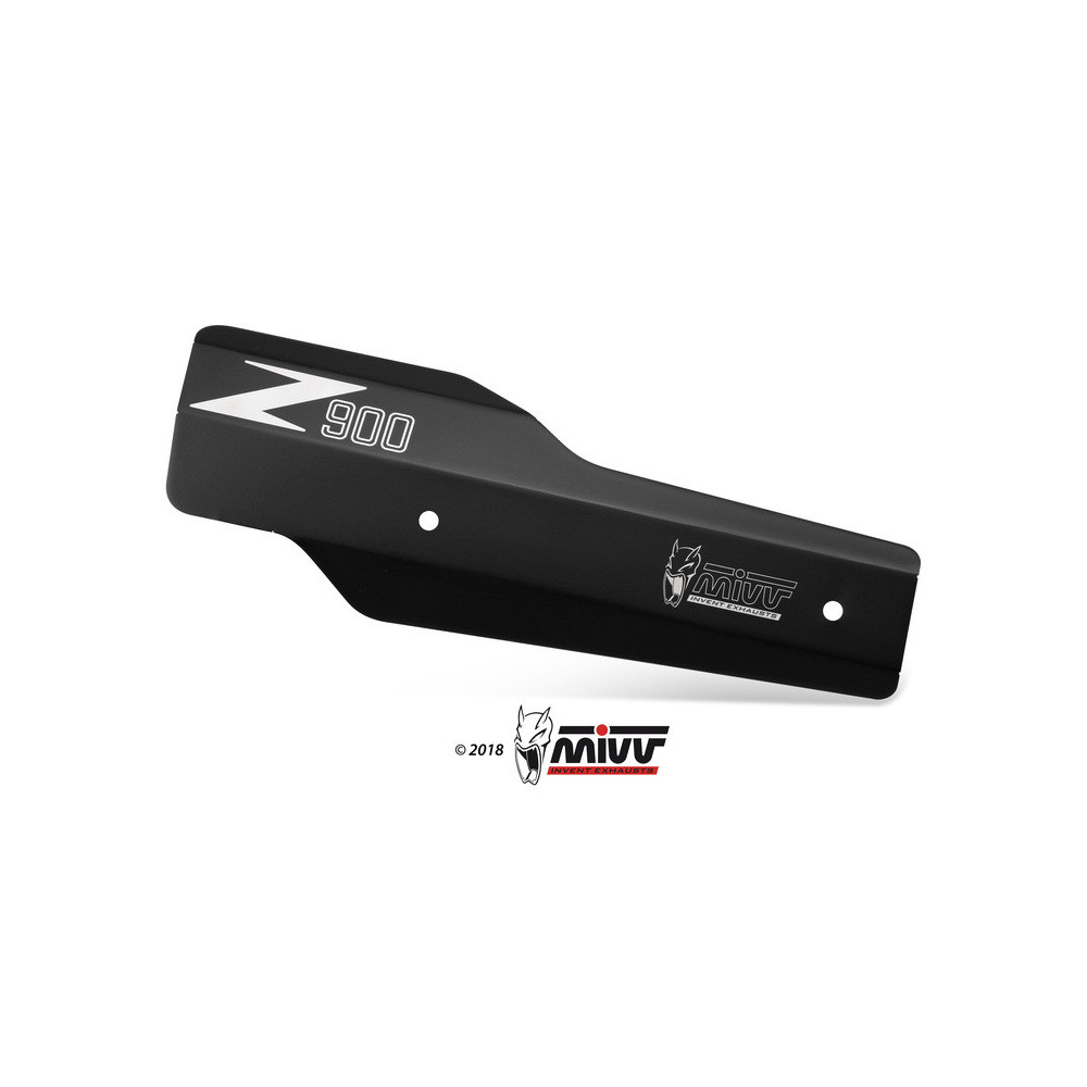 Pare-chaleur MIVV inox noir Kawasaki Z900 17-22