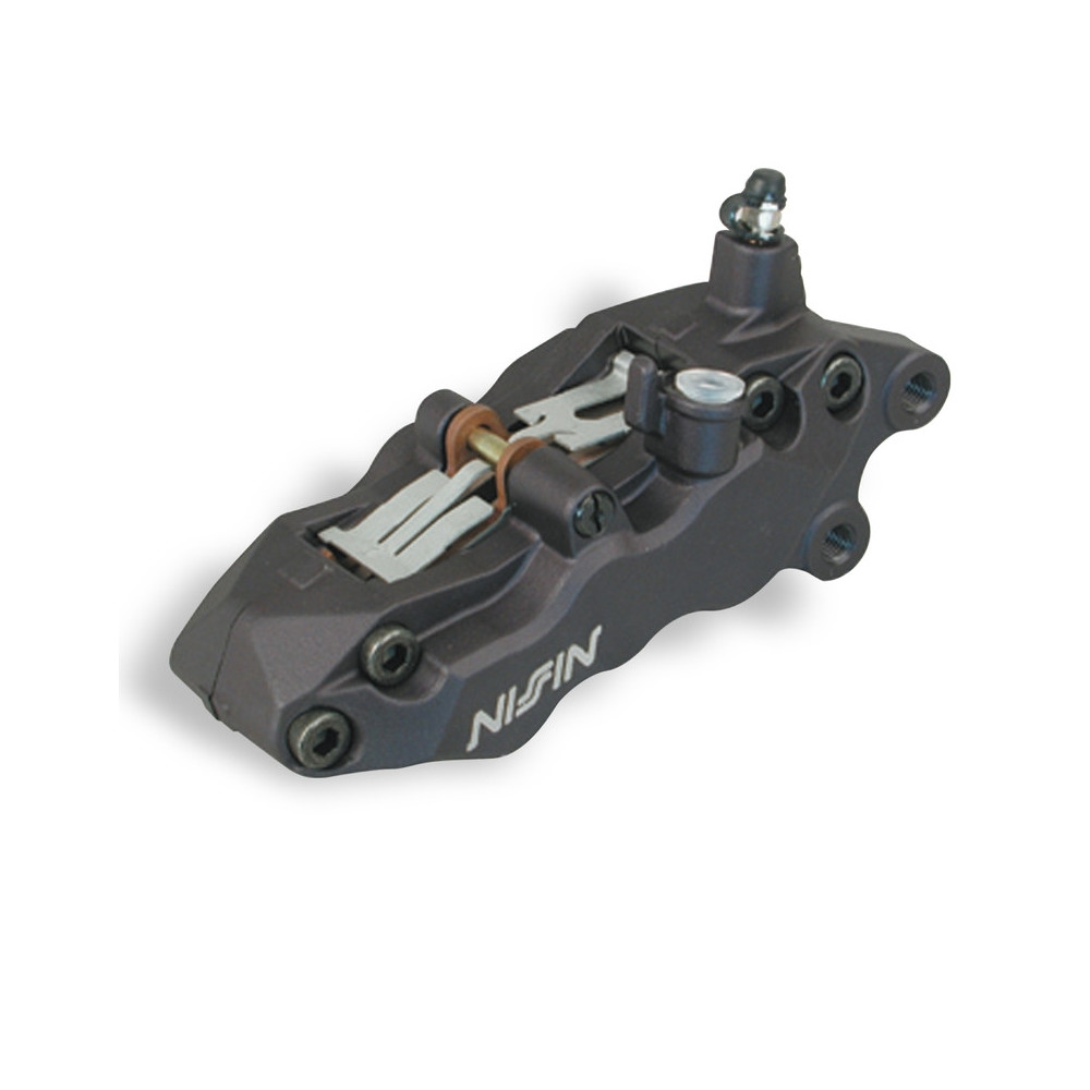 Etrier de frein 6 pistons avant gauche noir Nissin