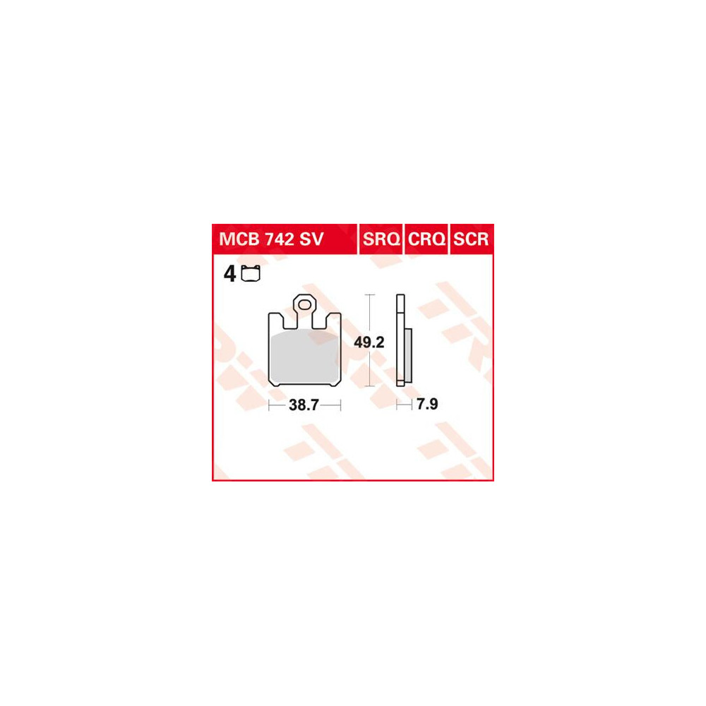 Plaquettes de frein métal fritté performance piste - Kawasaki ZX-10R / 636 / ZX6RR
