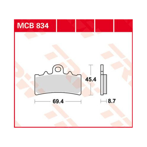 Plaquettes de frein métal fritté Sinter Performance - KTM Duke / RC