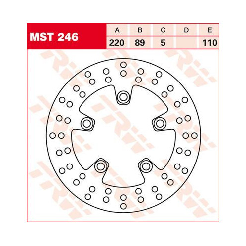 Disque de frein fixe TRW