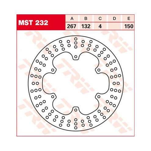 Disque de frein fixe TRW