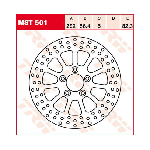 Disque de frein fixe TRW