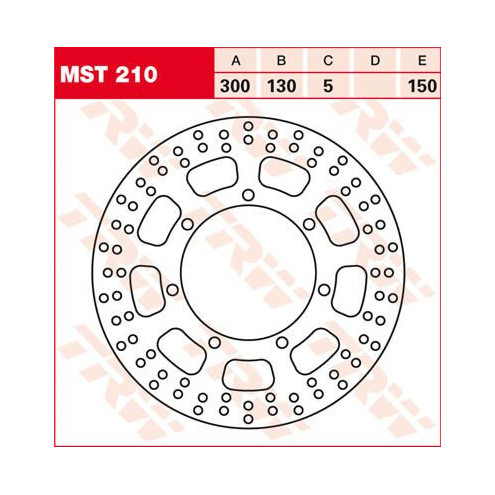 Disque de frein fixe TRW
