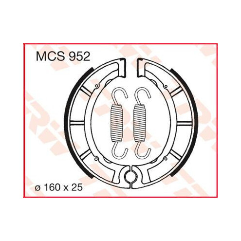 Machoires de frein TRW