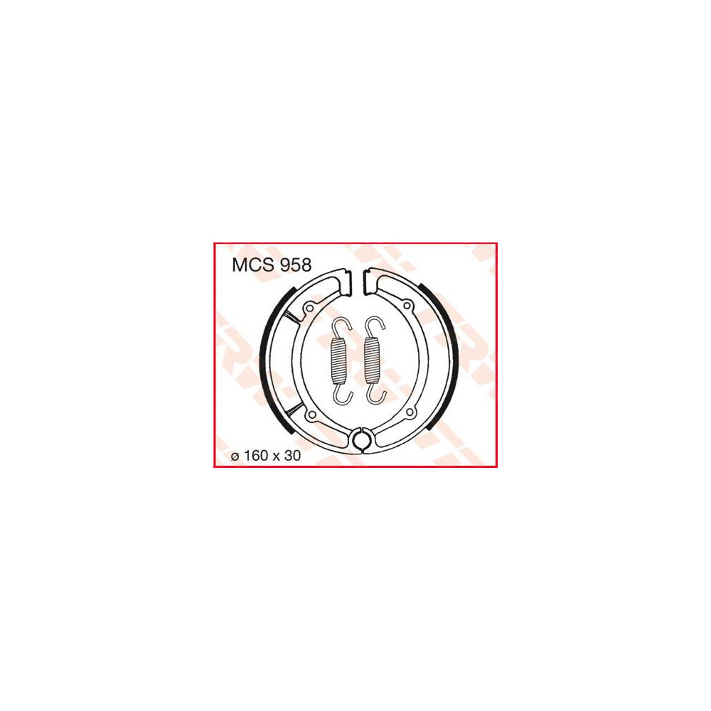 Machoires de frein TRW