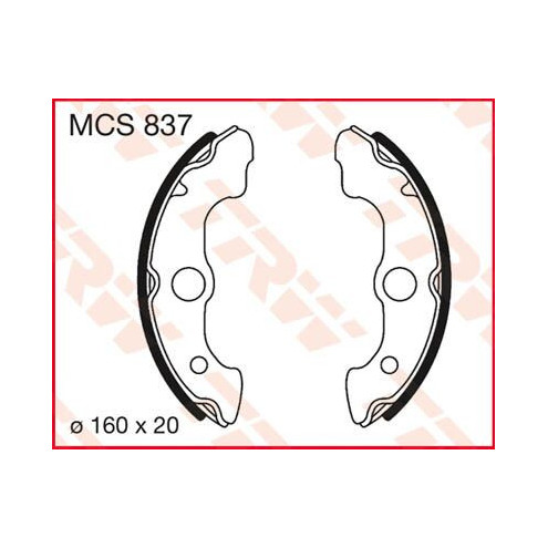 Machoires de frein TRW