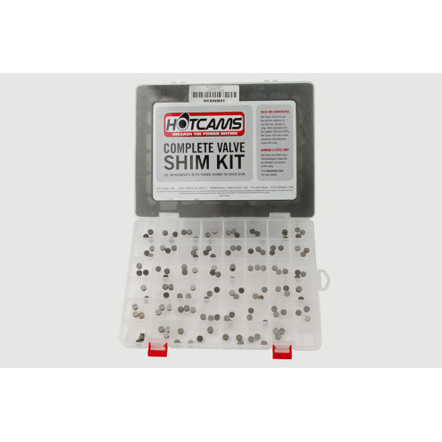 Pastilles de soupape HOT CAMS Ø7,48x1.20 to 3.5mm - jeu de 5