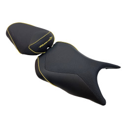 Selle Bagster Ready liseré jaune Honda CB 750 Hornet 2023-