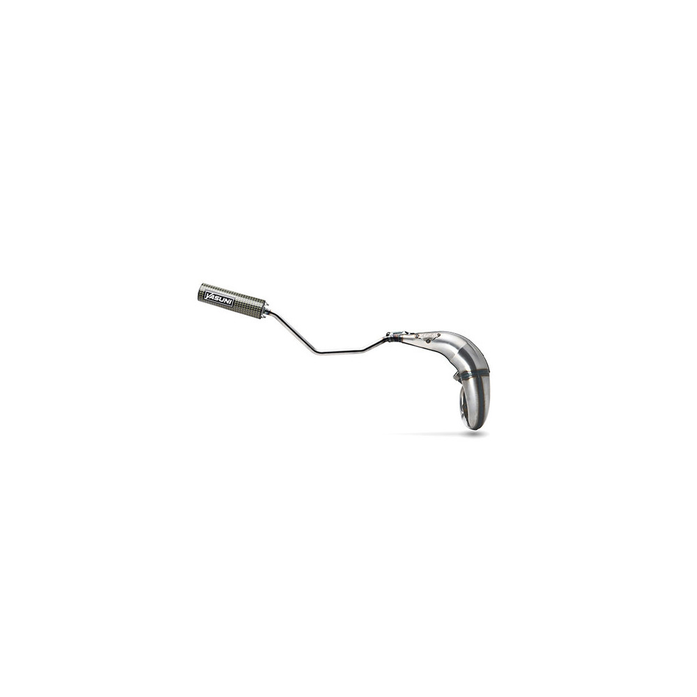Pot d'échappement YASUNI Cross ML silencieux Carbone foncé YASUNI 1 - AVSmoto Racing Parts 