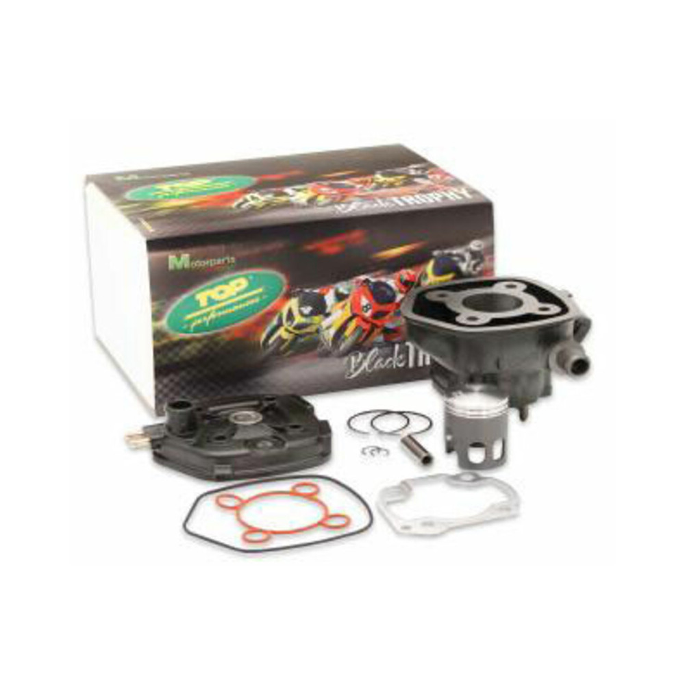 Kit cylindre TOP PERFORMANCES Black Trophy - Ø40mm MBK/Yamaha- Minarelli horizontal TOP PERFORMANCES 1 - AVSmoto Racing Parts 