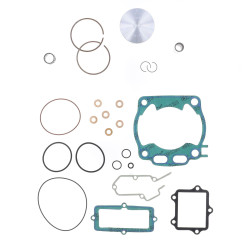 Piston forgé 2 temps Ø 66,34 mm + Kit de joint de culasse haut de gamme Athena 3 - AVSmoto Racing Parts 