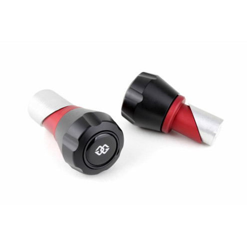 Protections fourche et bras oscillant (axe de roue) GILLES GTA noir/rouge Suzuki GSF 1250 Bandit GILLES 1 - AVSmoto Racing Parts