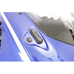 Kit caches orifices GILLES TOOLING Race noir Yamaha YZF-R6 GILLES 3 - AVSmoto Racing Parts 