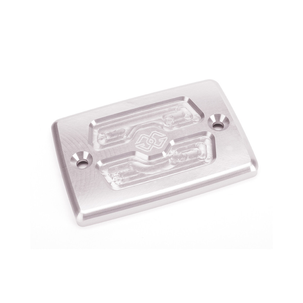 Couvercle fluide frein arrière GILLES TOOLING argent Yamaha GILLES 1 - AVSmoto Racing Parts 