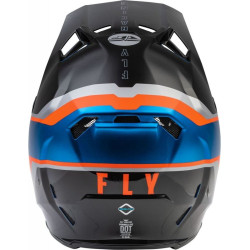 Casque FLY RACING Formula CC Driver - bleu/orange/noir