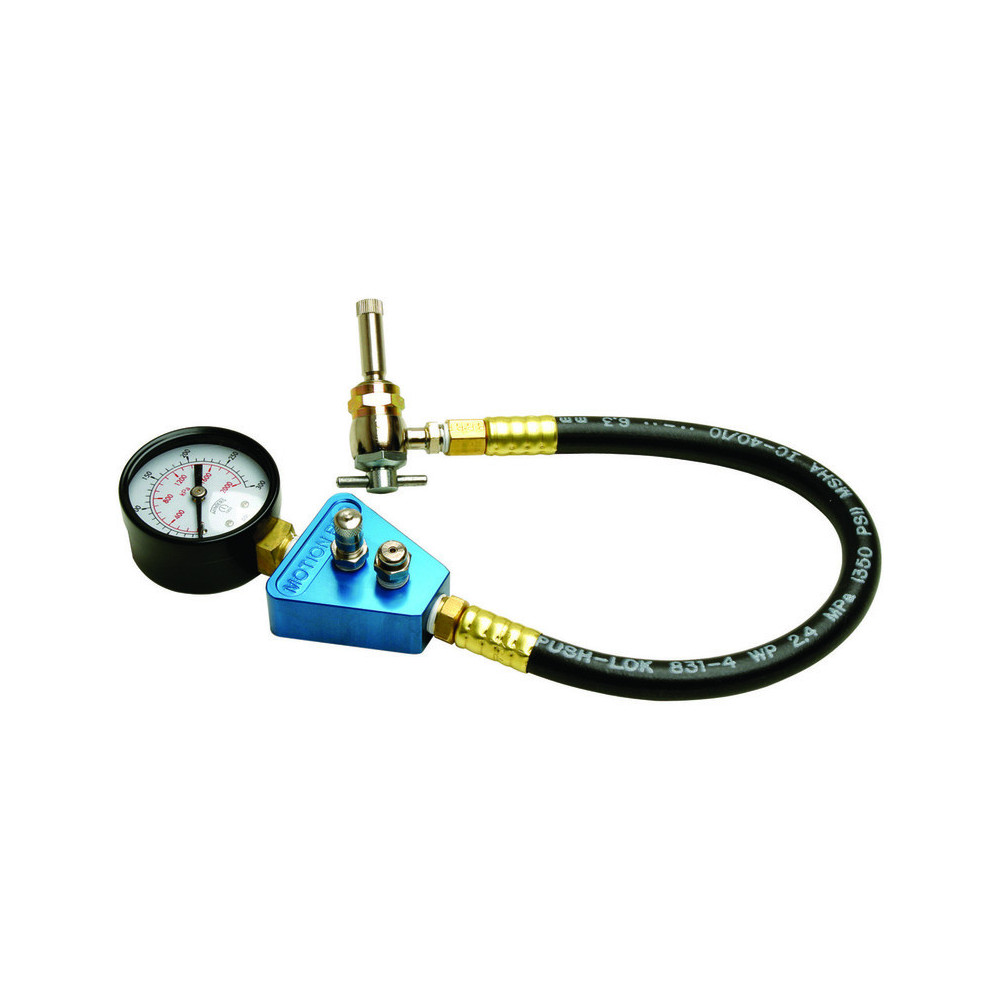 Manomètre de contrôle et gonflage MOTION PRO amortisseurs arrières