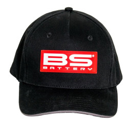 Casquette BS BATTERY BS Factory - noir/gris BS BATTERY 1 - AVSmoto Racing Parts 