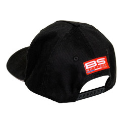 Casquette BS BATTERY BS Factory - noir/gris BS BATTERY 3 - AVSmoto Racing Parts 