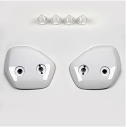PLATINE ECRAN ARAI TX BLANC CASQUE INTEGRAL ARAI 1 - AVSmoto Racing Parts 