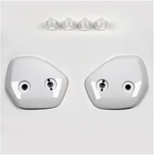 PLATINE ECRAN ARAI TX BLANC CASQUE INTEGRAL ARAI 1 - AVSmoto Racing Parts 
