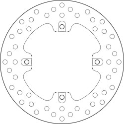 Disque de frein BREMBO Serie Oro rond fixe