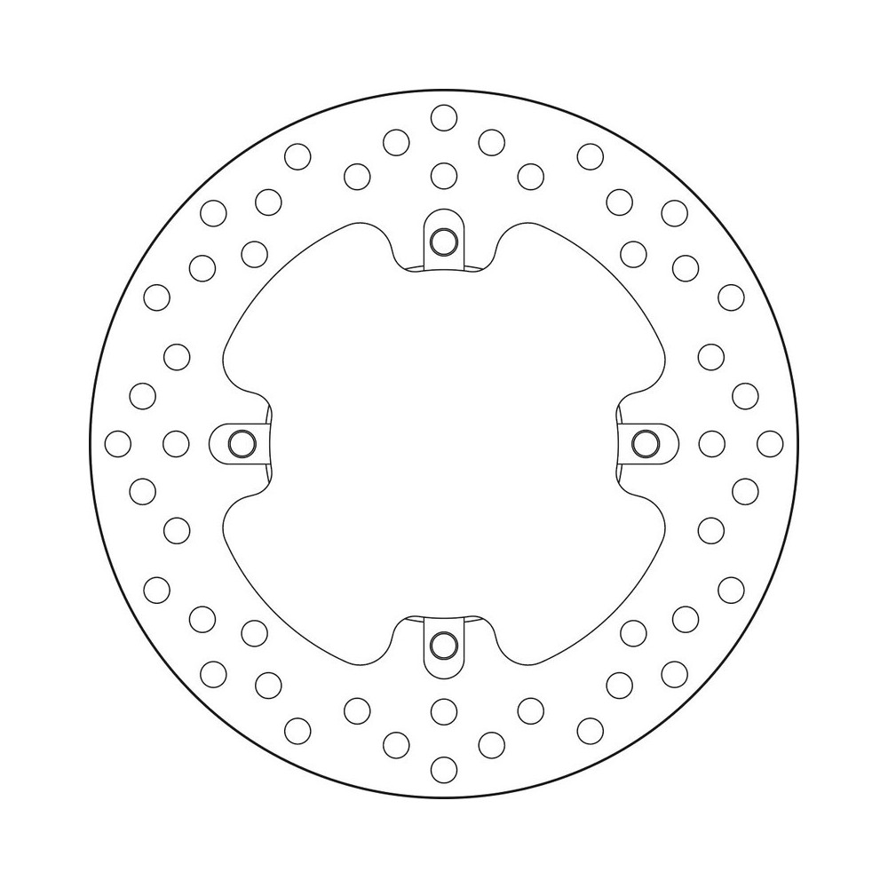 Disque de frein BREMBO Serie Oro rond fixe
