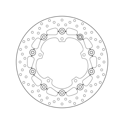 Disque de frein BREMBO Serie Oro rond flottant
