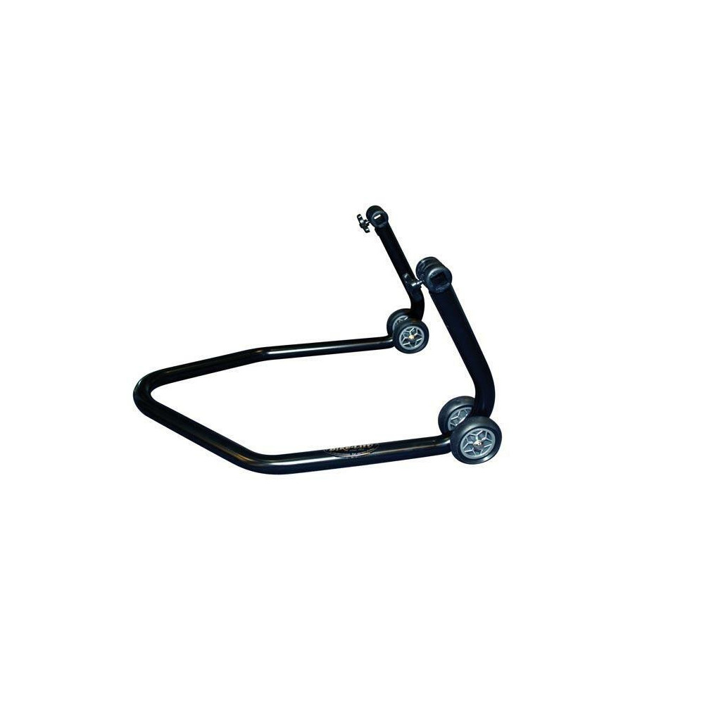Béquille arrière universelle BIKE LIFT noir avec supports caoutchouc en "L"