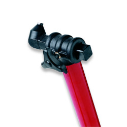 Bequille avant BIKE LIFT spécifique Yamaha rouge avec supports coniques