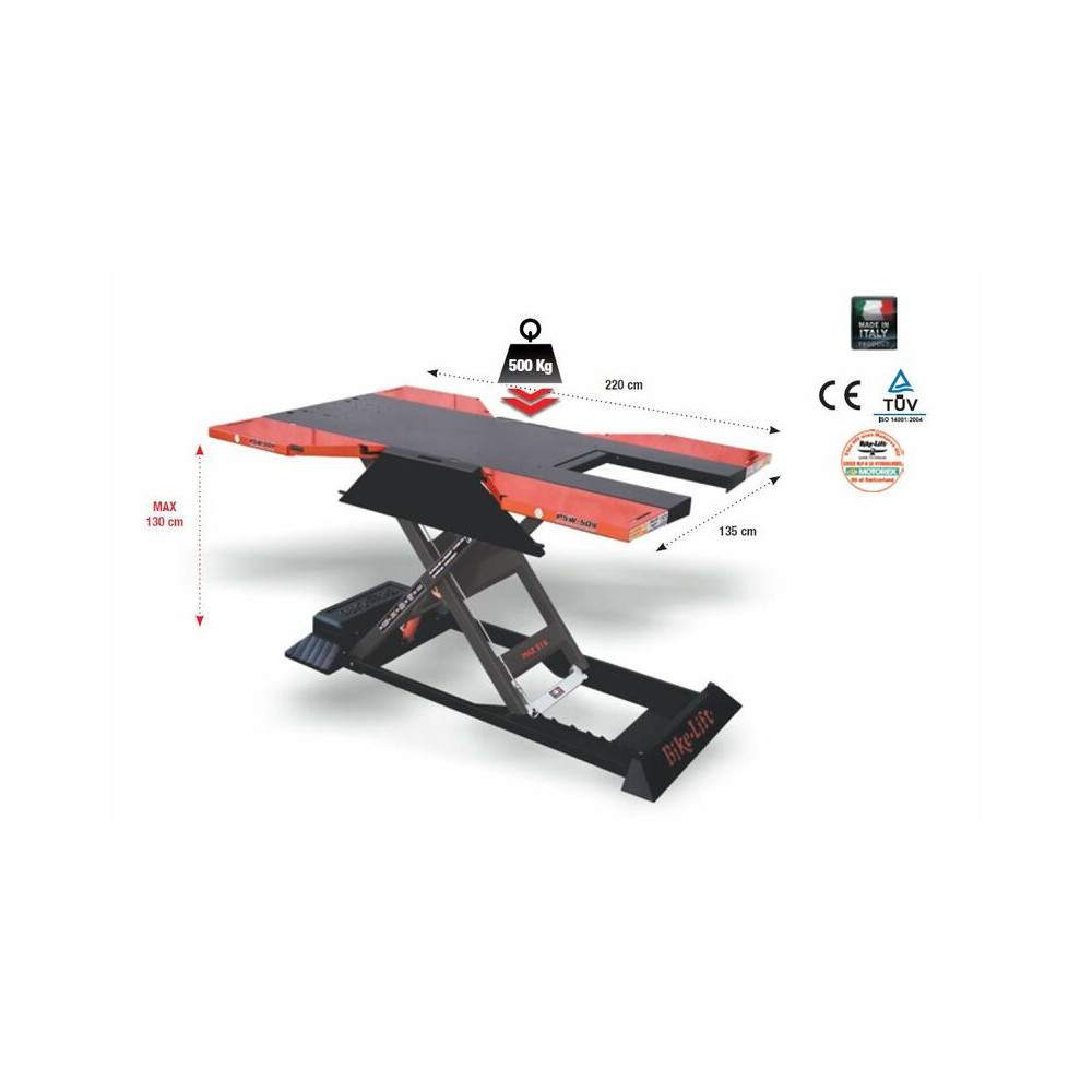 Table élévatrice BIKE LIFT MAX 516 PSW