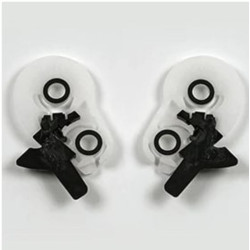 Platine Arai blanc casque jet type lrs ARAI 1 - AVSmoto Racing Parts 