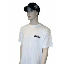 T-shirt BIHR Blanc 150g coton - taille M Bihr 1 - AVSmoto Racing Parts 