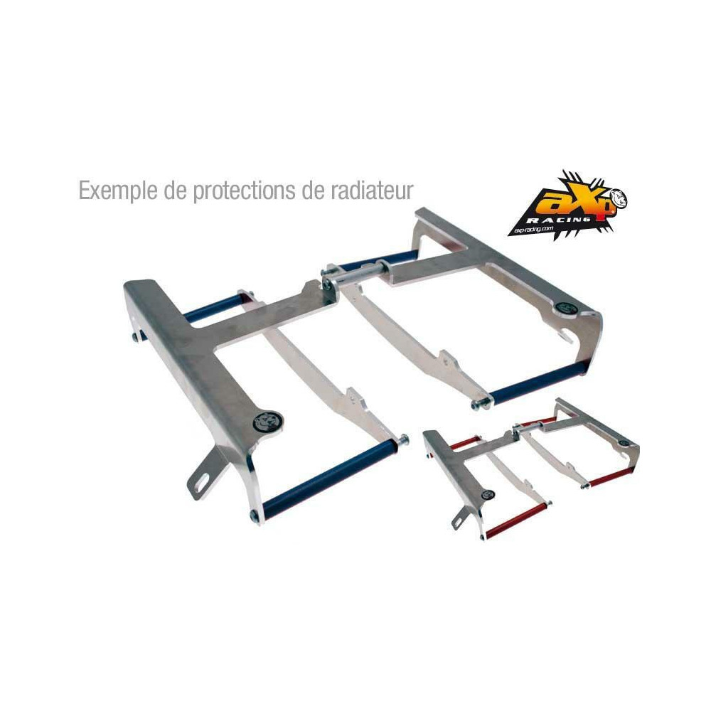 Protection de radiateur AXP aluminium - Kawasaki KX250F 2008 AXP 1 - AVSmoto Racing Parts 