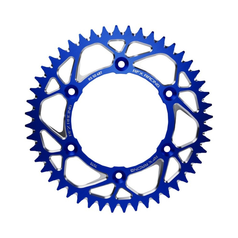 Couronne RFX Pro Series Elite aluminium 52 dents bleu - Gas Gas - Husqvarna - KTM 