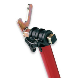 Béquille arrière universelle BIKE LIFT rouge avec supports en "V"